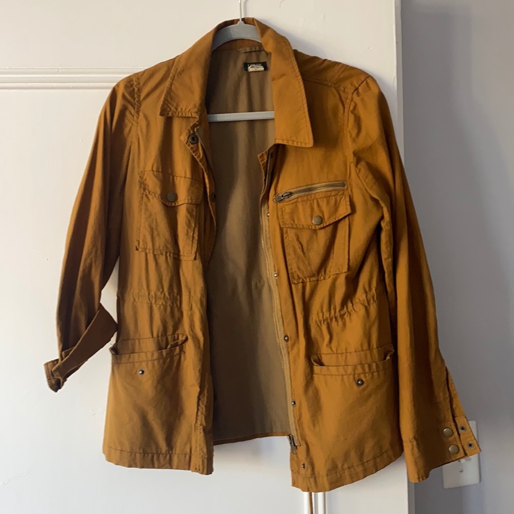 Jcrew mustard jacket!